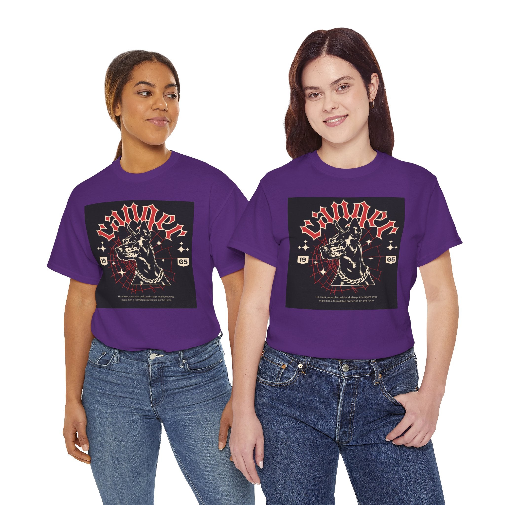 Vintage Gothic Cat Tee — 'Witchery' Retro Occult Graphic T-Shirt