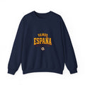 Vamos España Match Day Crewneck Sweatshirt | Spain Soccer Pride, Red & Yellow