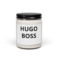 Soy Candle 9oz — 'Hugo Boss' Minimalist Scented Jar