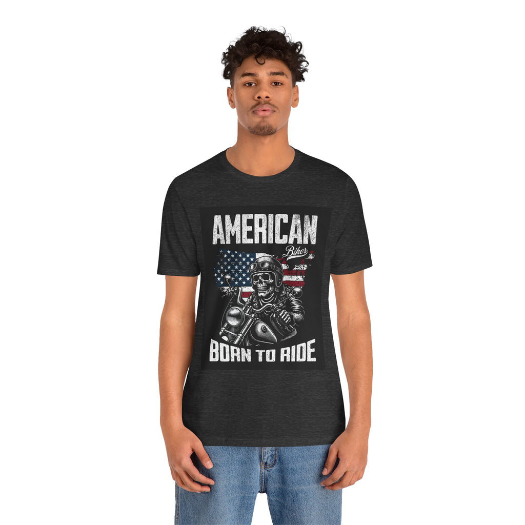 Born to Ride American Biker T-Shirt