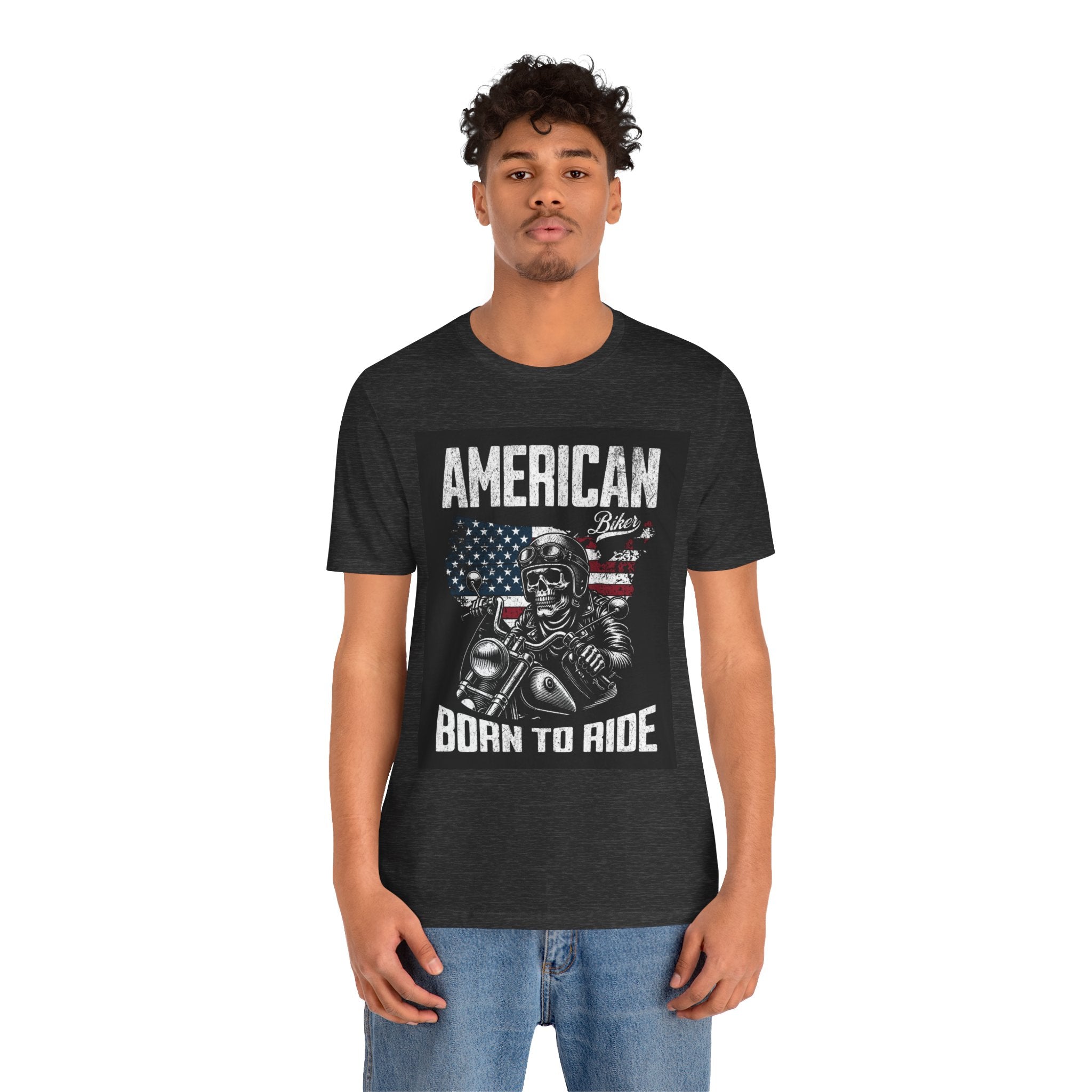 Born to Ride American Biker T-Shirt