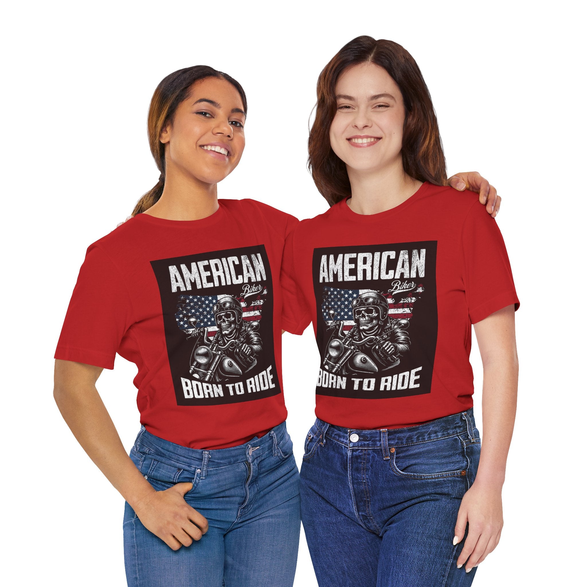 Born to Ride American Biker T-Shirt