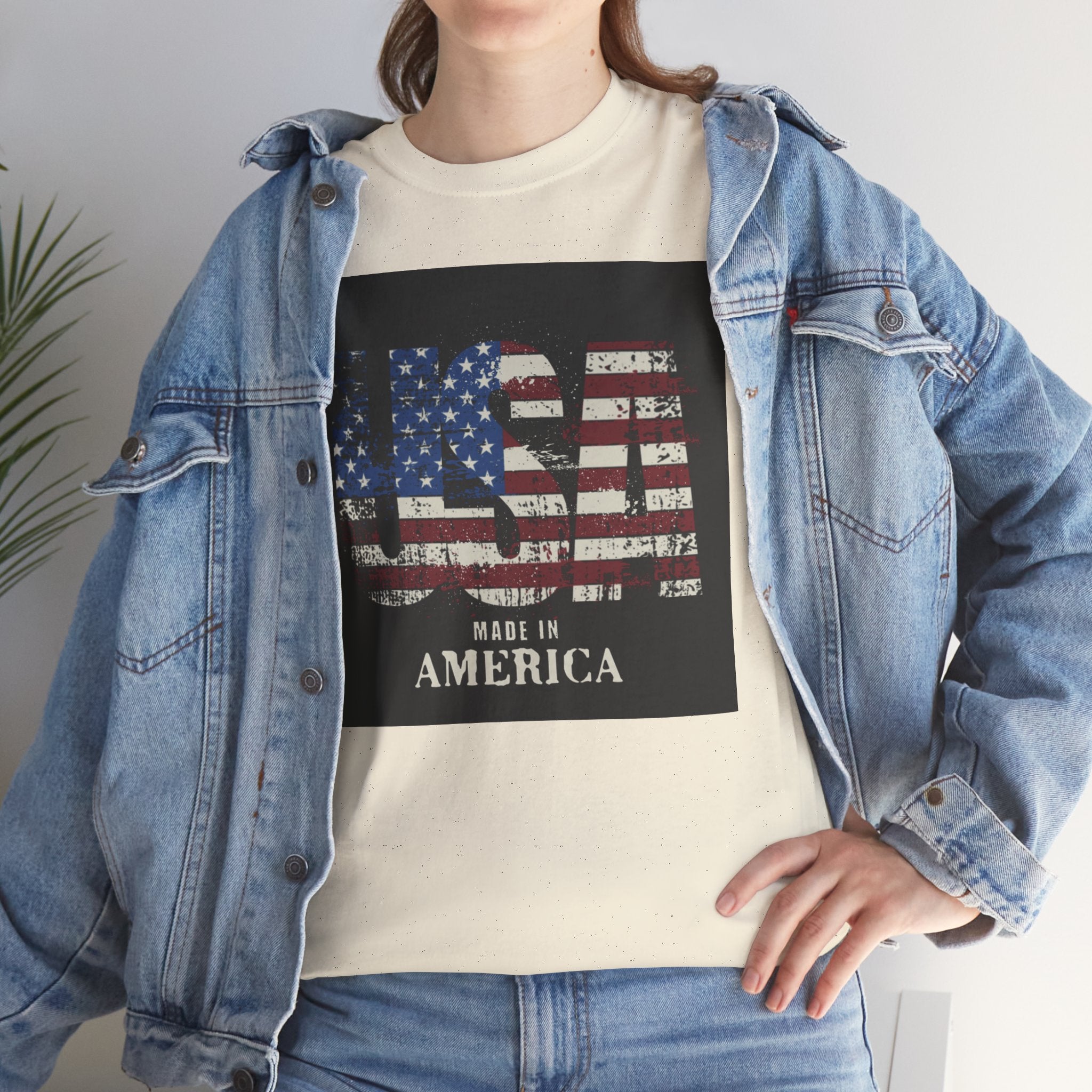 USA Flag 'Made in America' T-Shirt