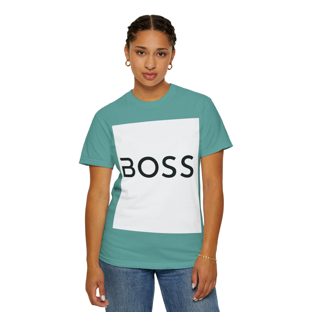 BOSS Graphic T-Shirt — Bold Minimalist Logo Tee for Confident Style