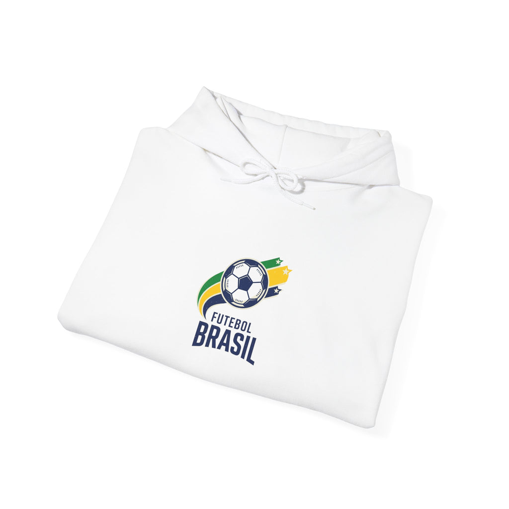 Brasil Soccer Crest Hoodie | Brazil Flag Colors, National Pride