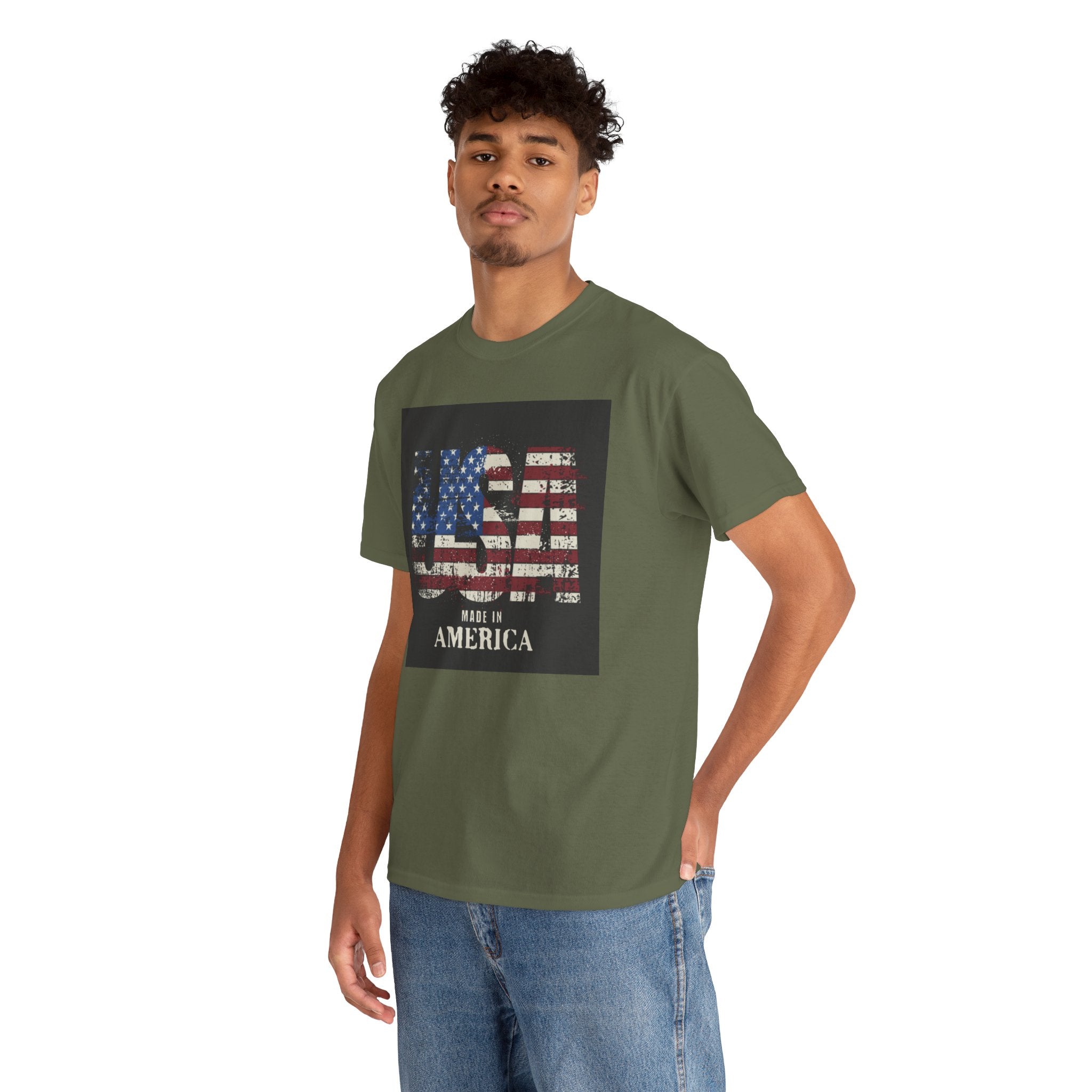 USA Flag 'Made in America' T-Shirt