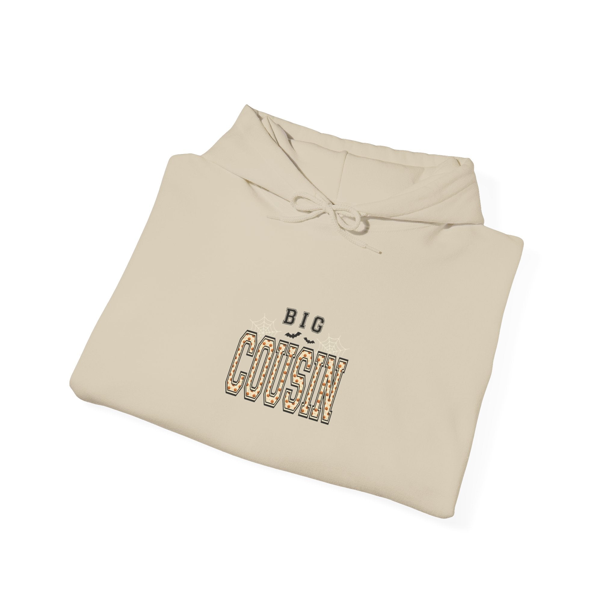 Big Cousin Hoodie | Halloween Family Shirts, Matching Spooky Lettering