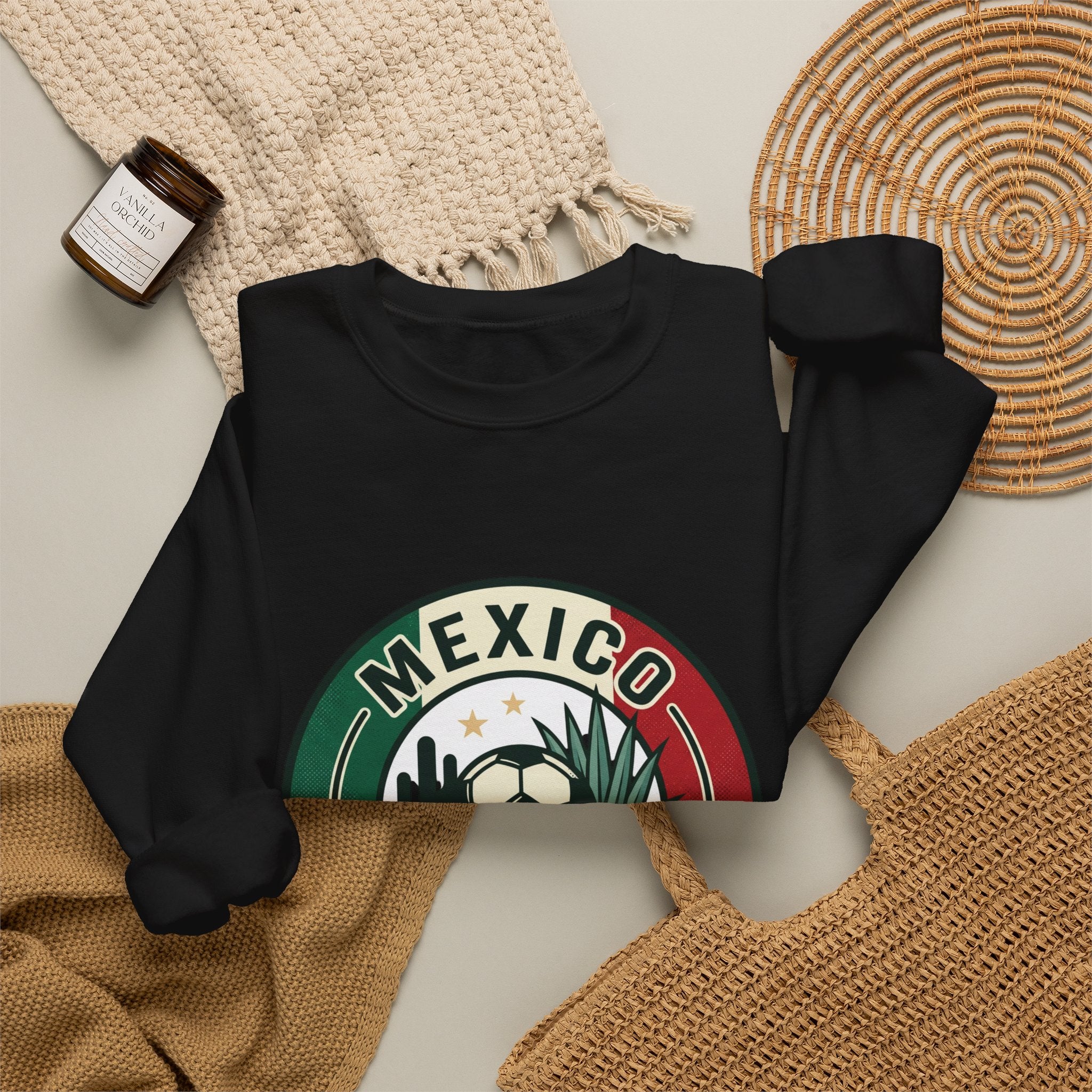 Mexico Futbol Game Day Sweatshirt | Mexico Soccer Pride, National Colors