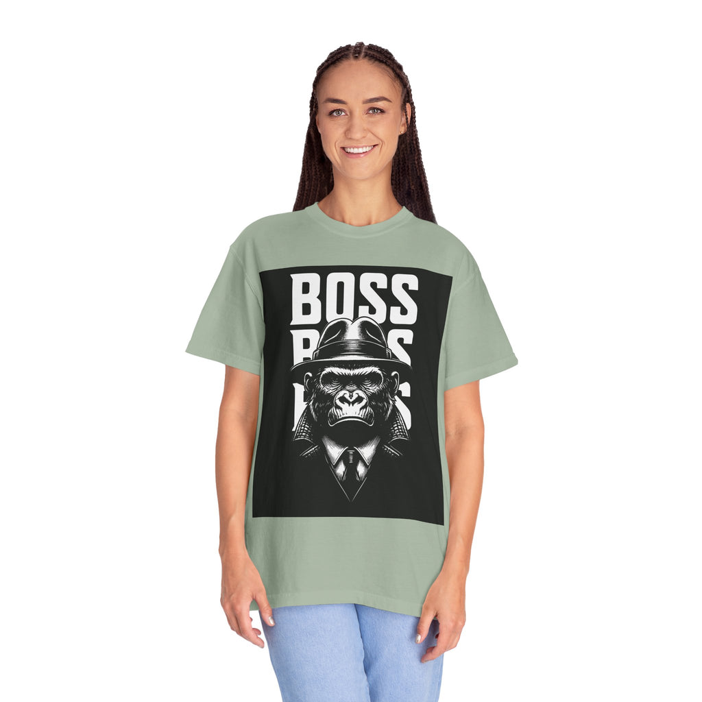 Boss Ape T-Shirt — Graphic "BOSS" Monkey Suit Tee