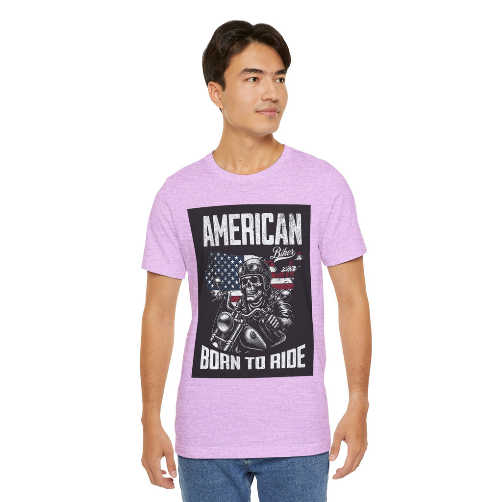 Born to Ride American Biker T-Shirt