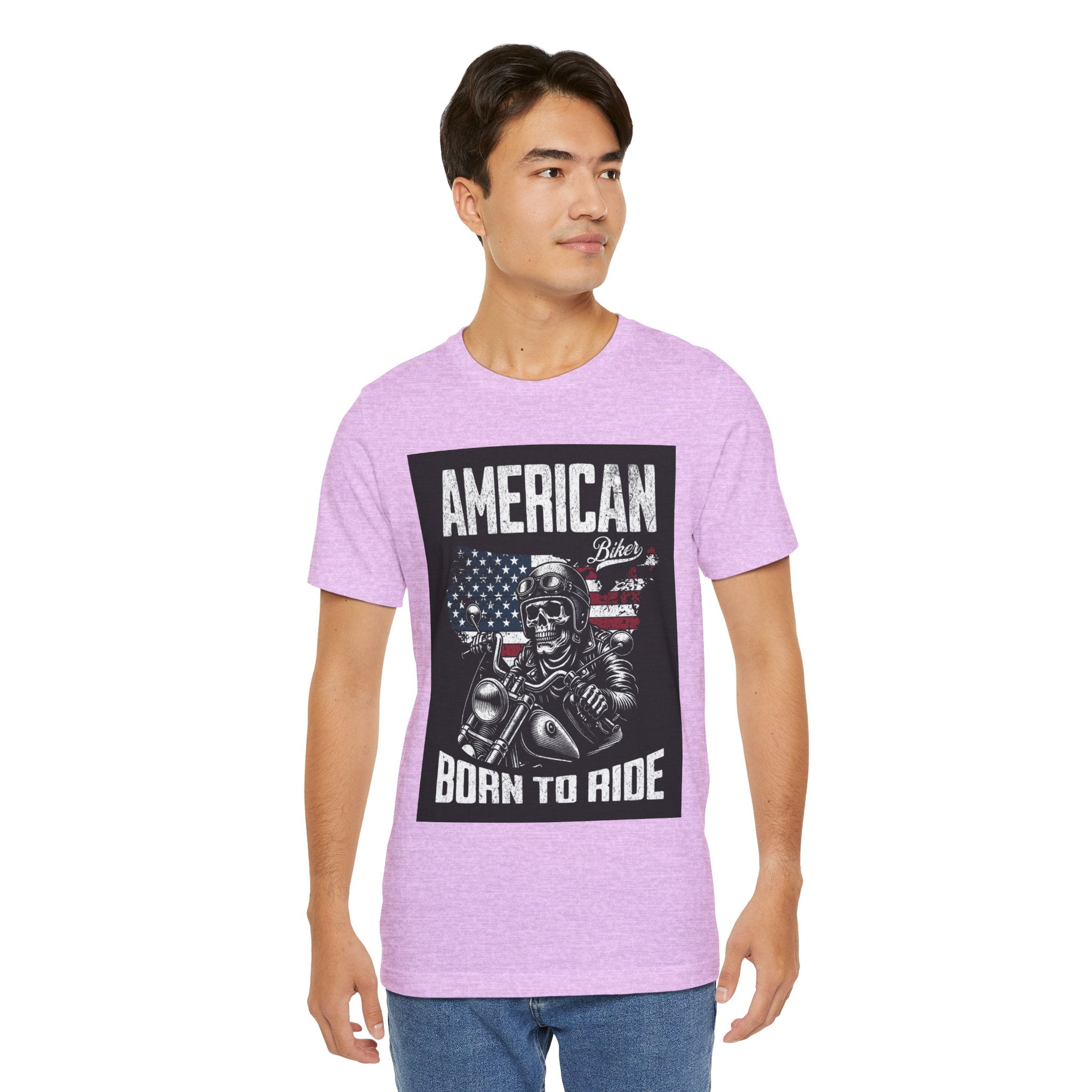 Born to Ride American Biker T-Shirt