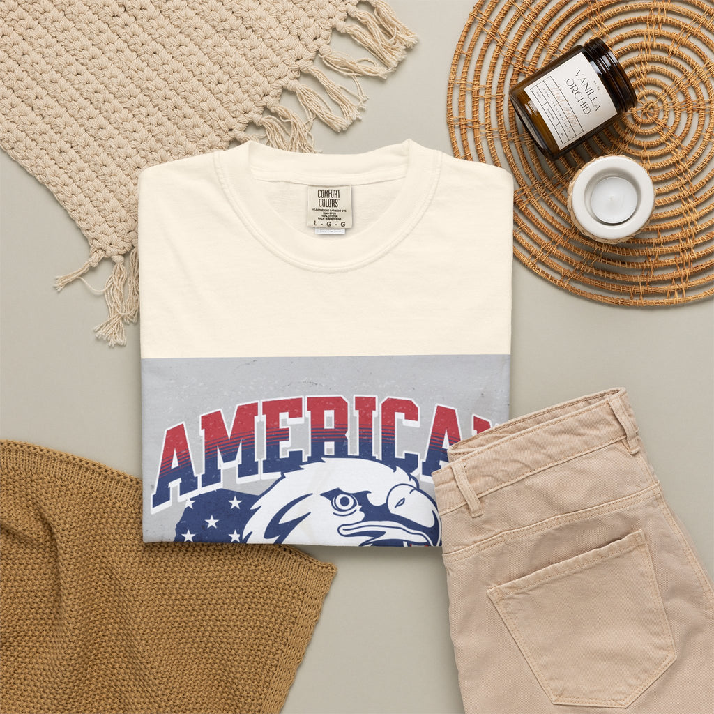 American Made Eagle T-Shirt — Patriotic USA Graphic Tee