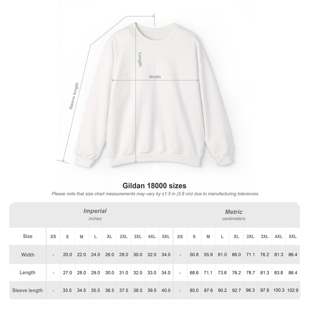 Skull & Roses Crewneck Sweatshirt — “Decrepit” Gothic Graphic