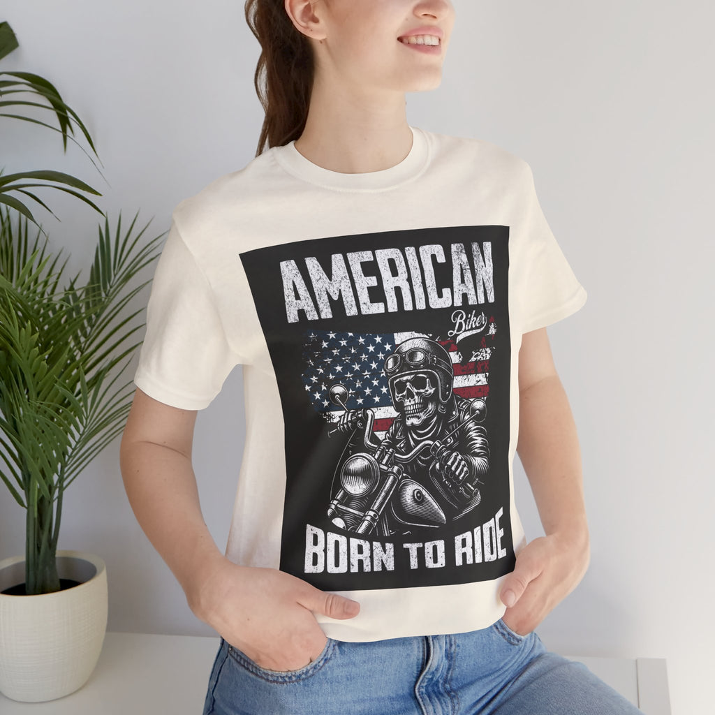 Born to Ride American Biker T-Shirt