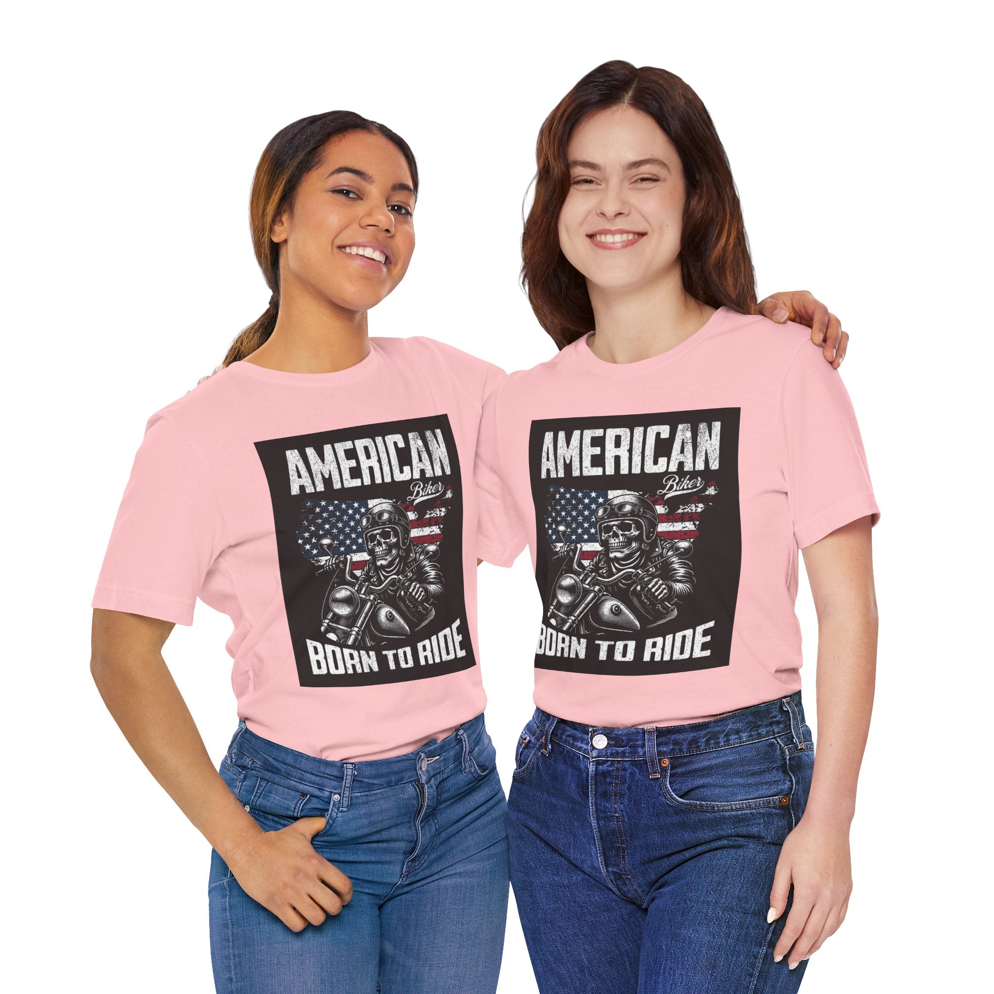 Born to Ride American Biker T-Shirt