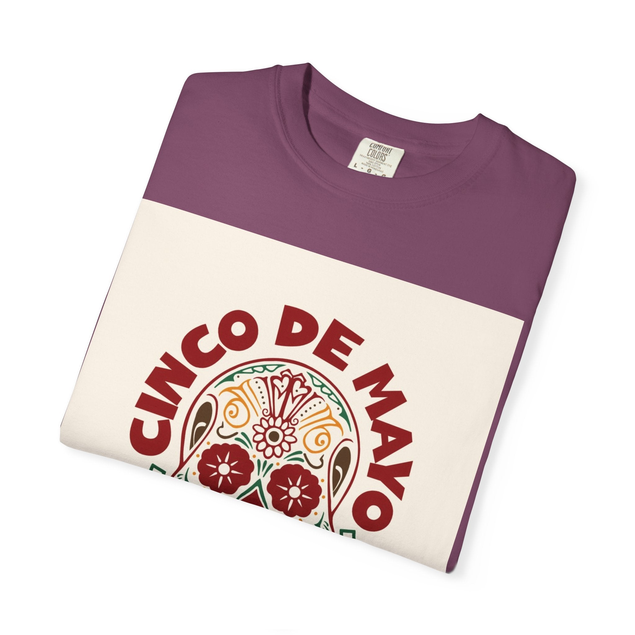 Cinco de Mayo Mexico Sugar Skull T-Shirt