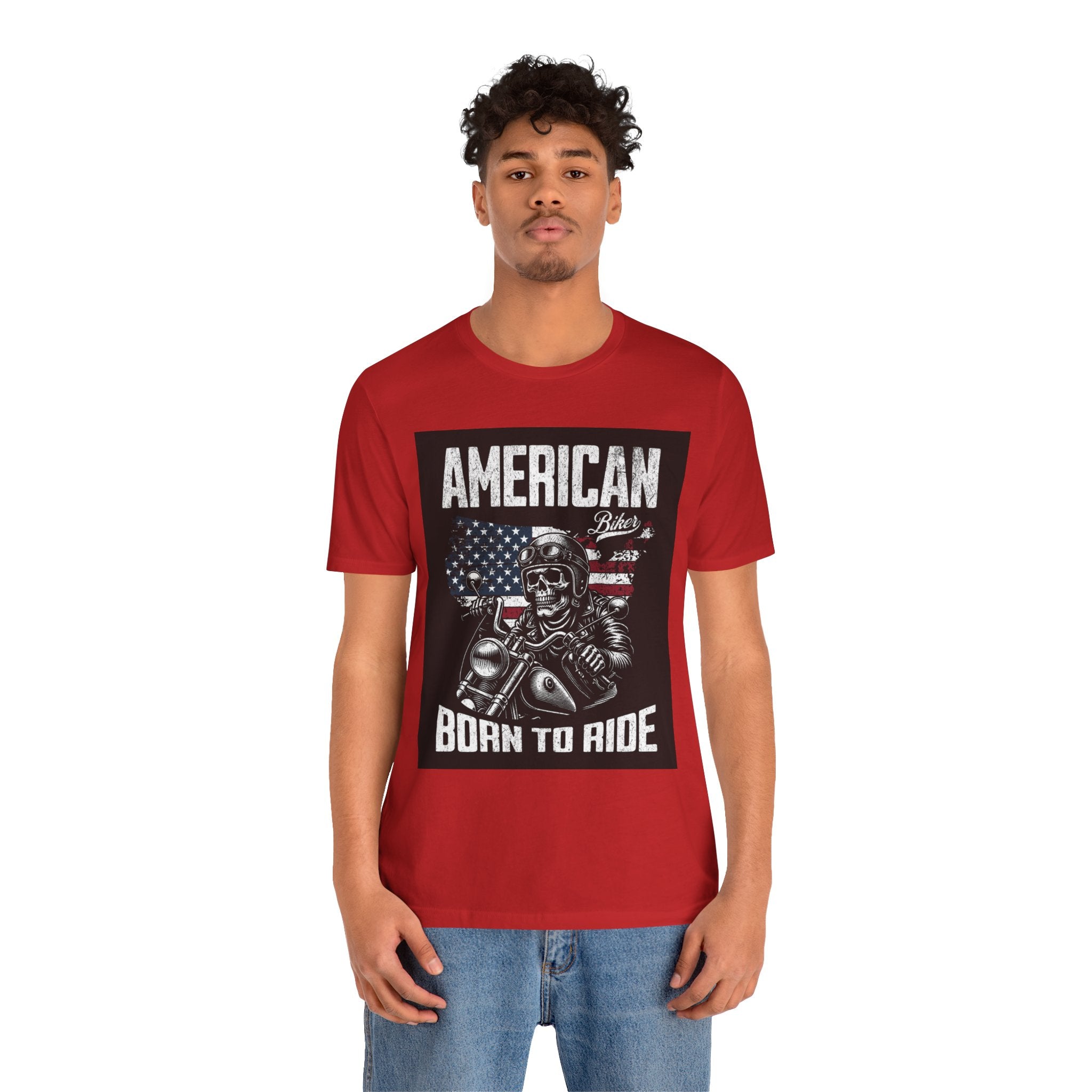 Born to Ride American Biker T-Shirt