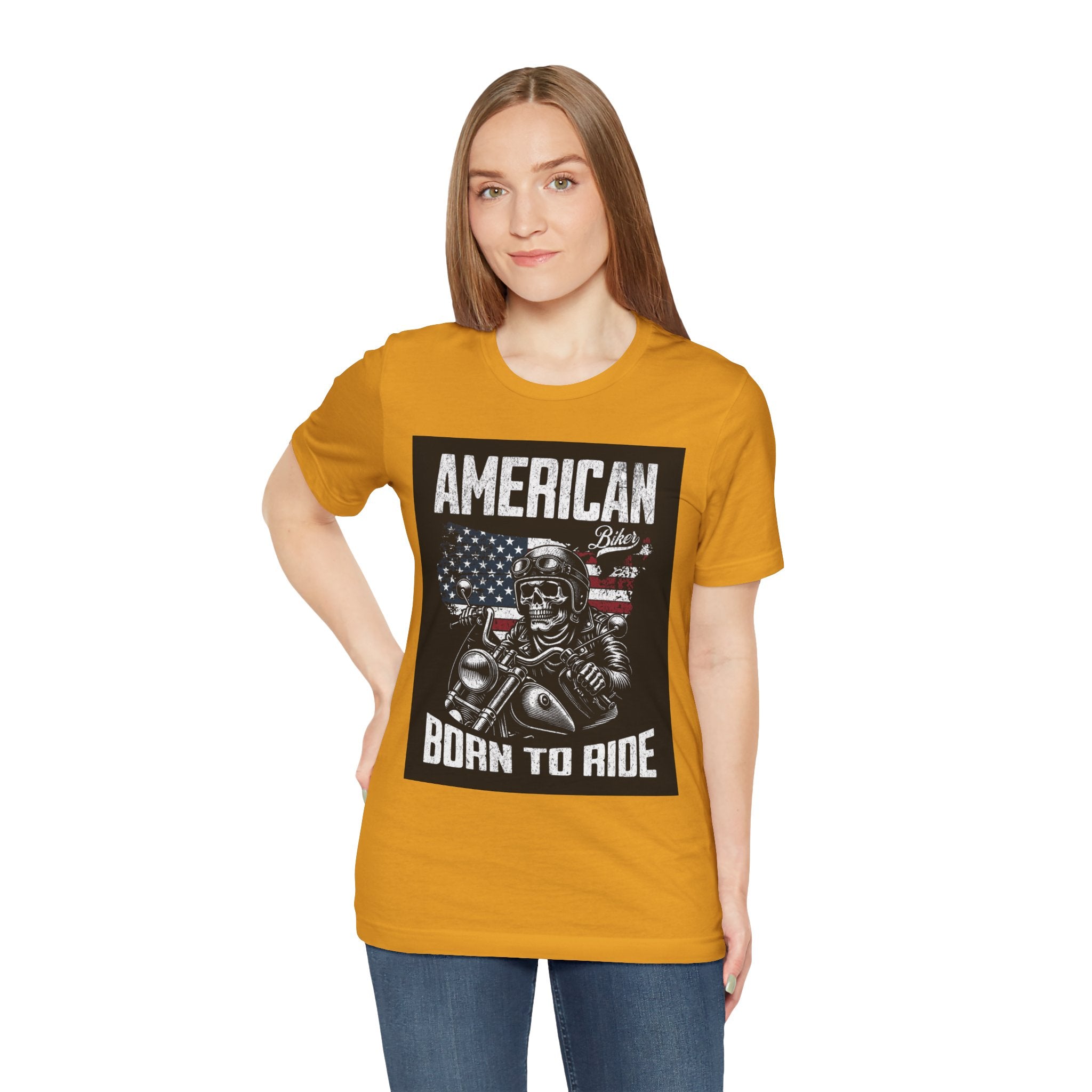 Born to Ride American Biker T-Shirt