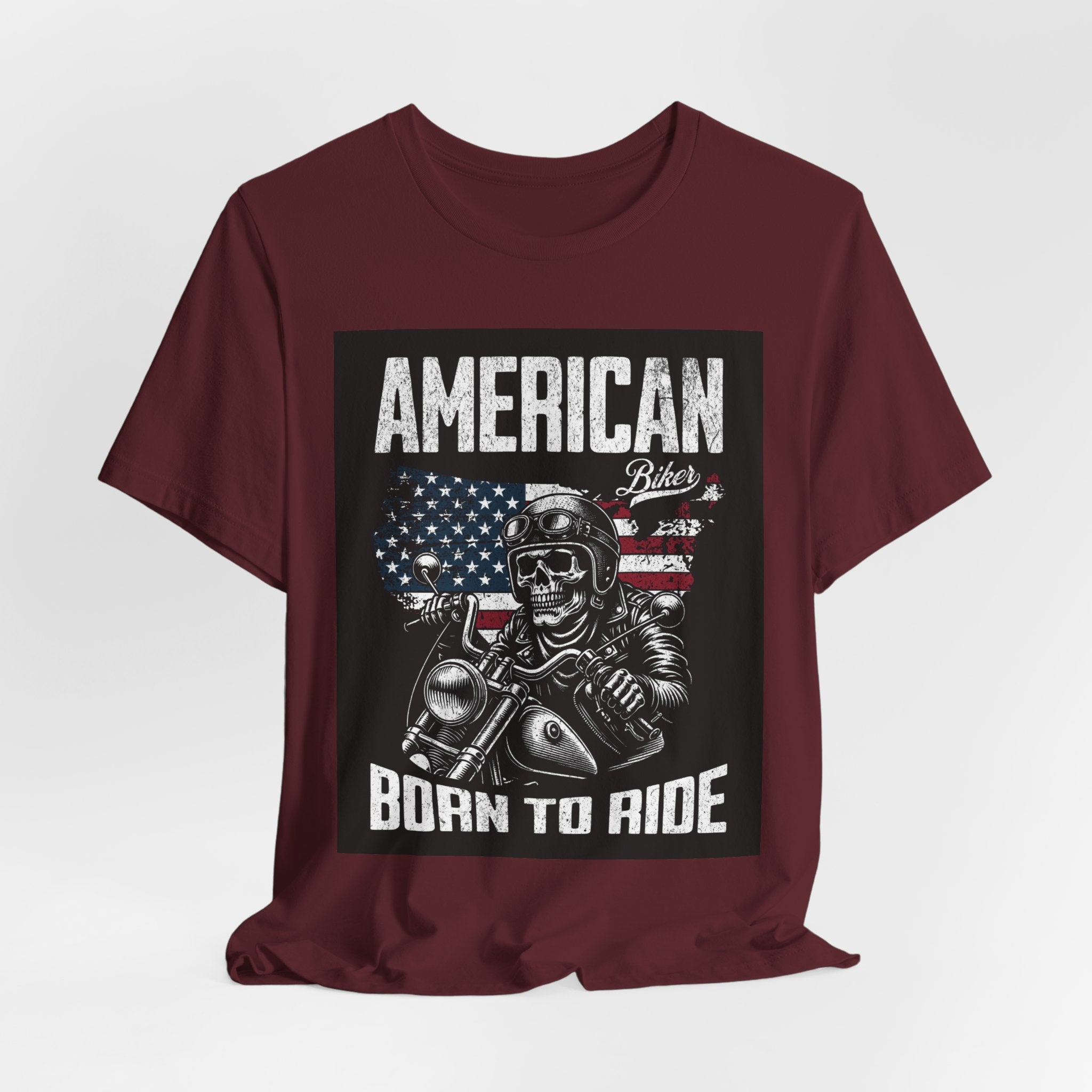 Born to Ride American Biker T-Shirt
