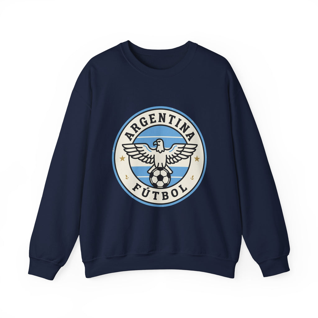 Argentina Fútbol Crest Sweatshirt | Soccer Country Pride, Nacional Colors