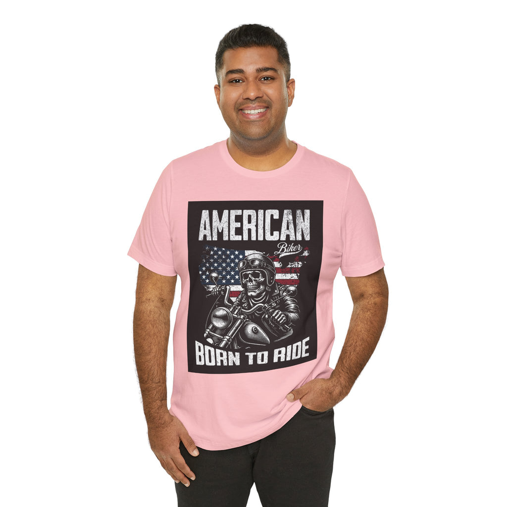Born to Ride American Biker T-Shirt