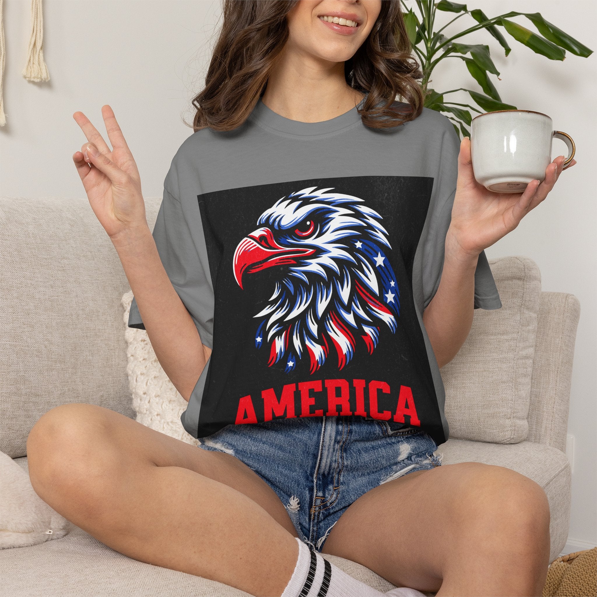 Independence Day Eagle T-Shirt — America 4th of July Patriotic Tee