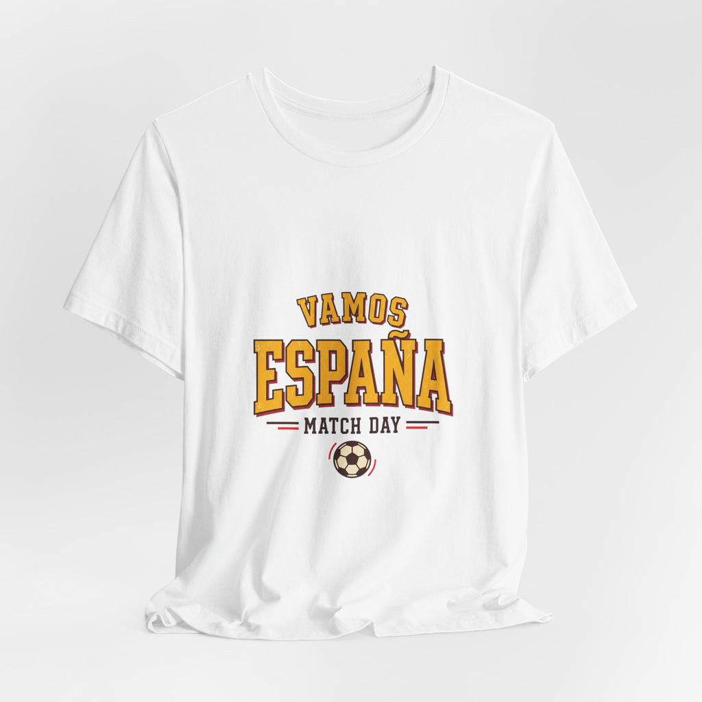 Vamos España Match Day Tee | Spain Soccer Pride, Soccer Fan Shirt