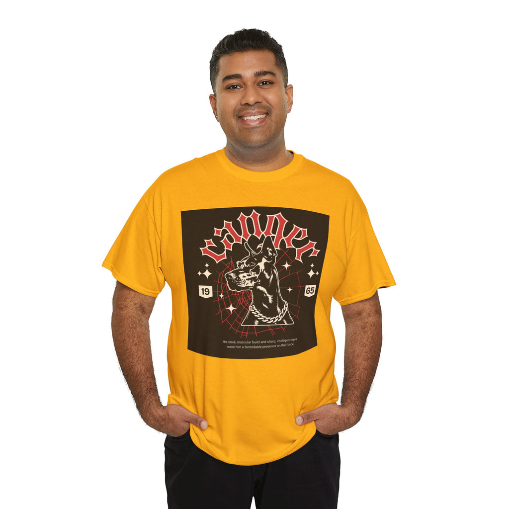 Vintage Gothic Cat Tee — 'Witchery' Retro Occult Graphic T-Shirt