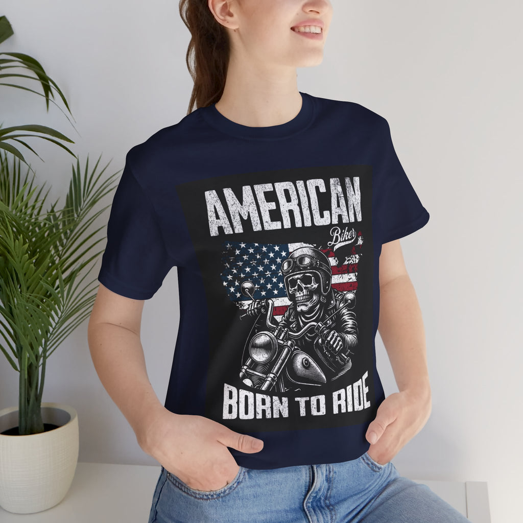 Born to Ride American Biker T-Shirt