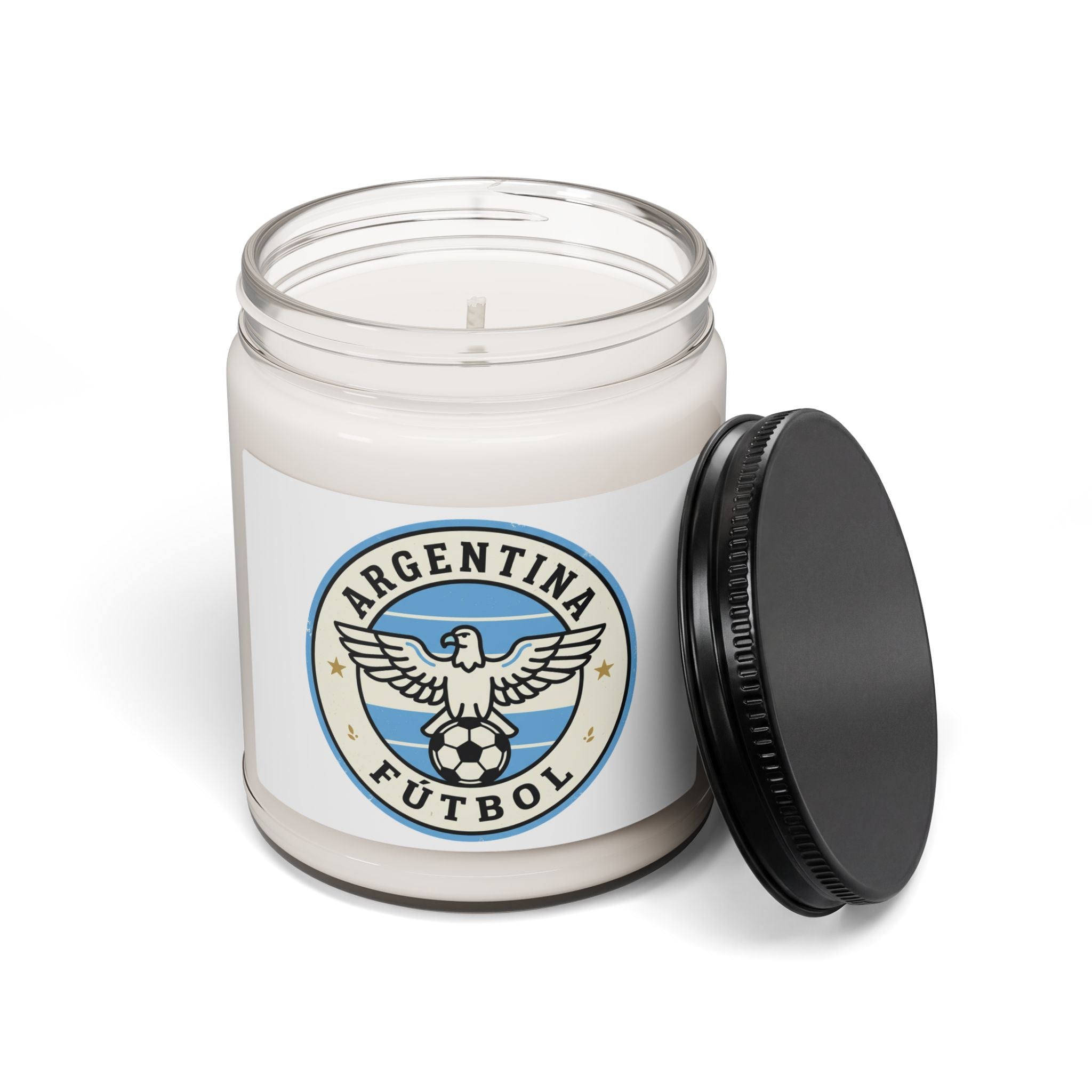 Argentina Futbol Crest Candle | Soy Candle, Soccer Pride