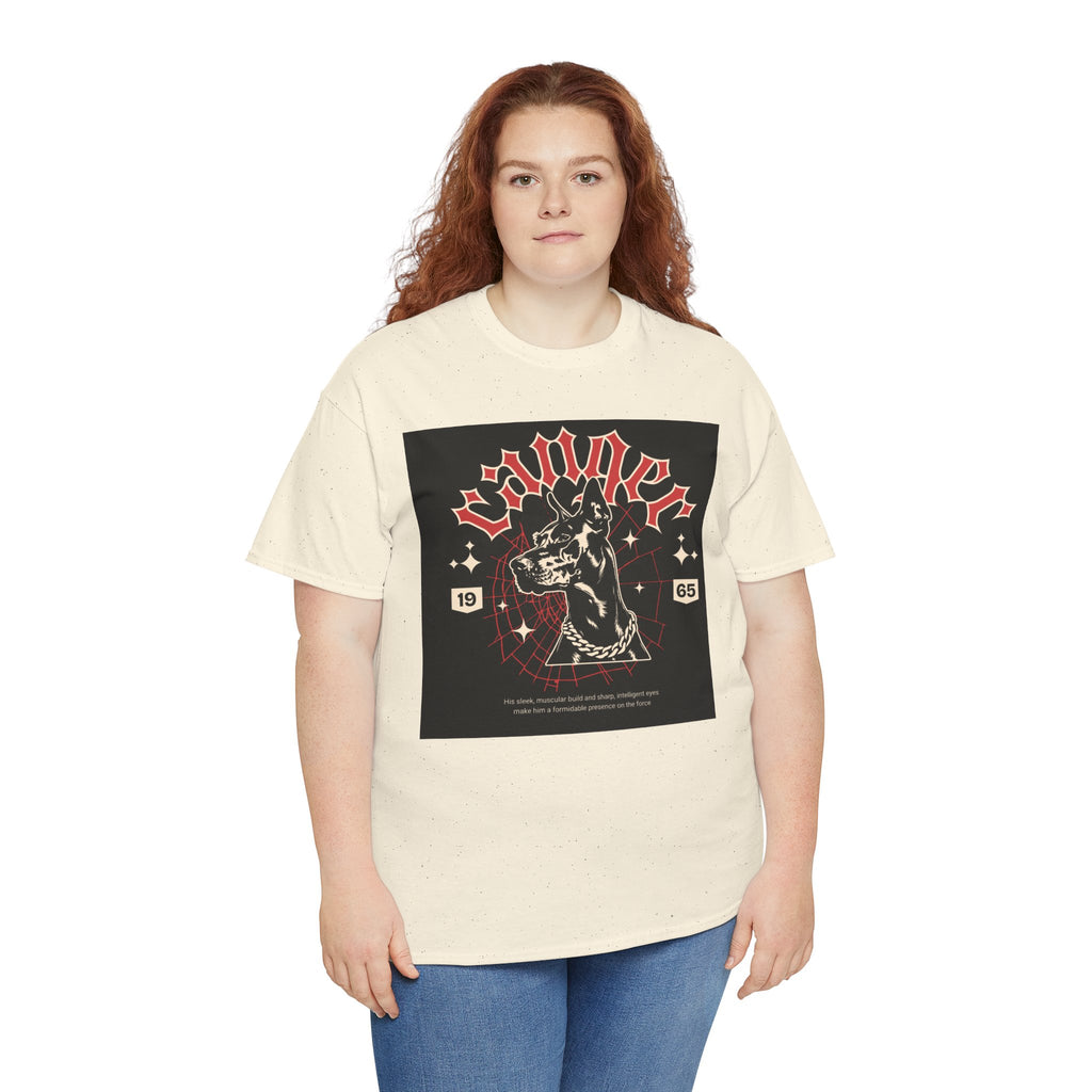 Vintage Gothic Cat Tee — 'Witchery' Retro Occult Graphic T-Shirt