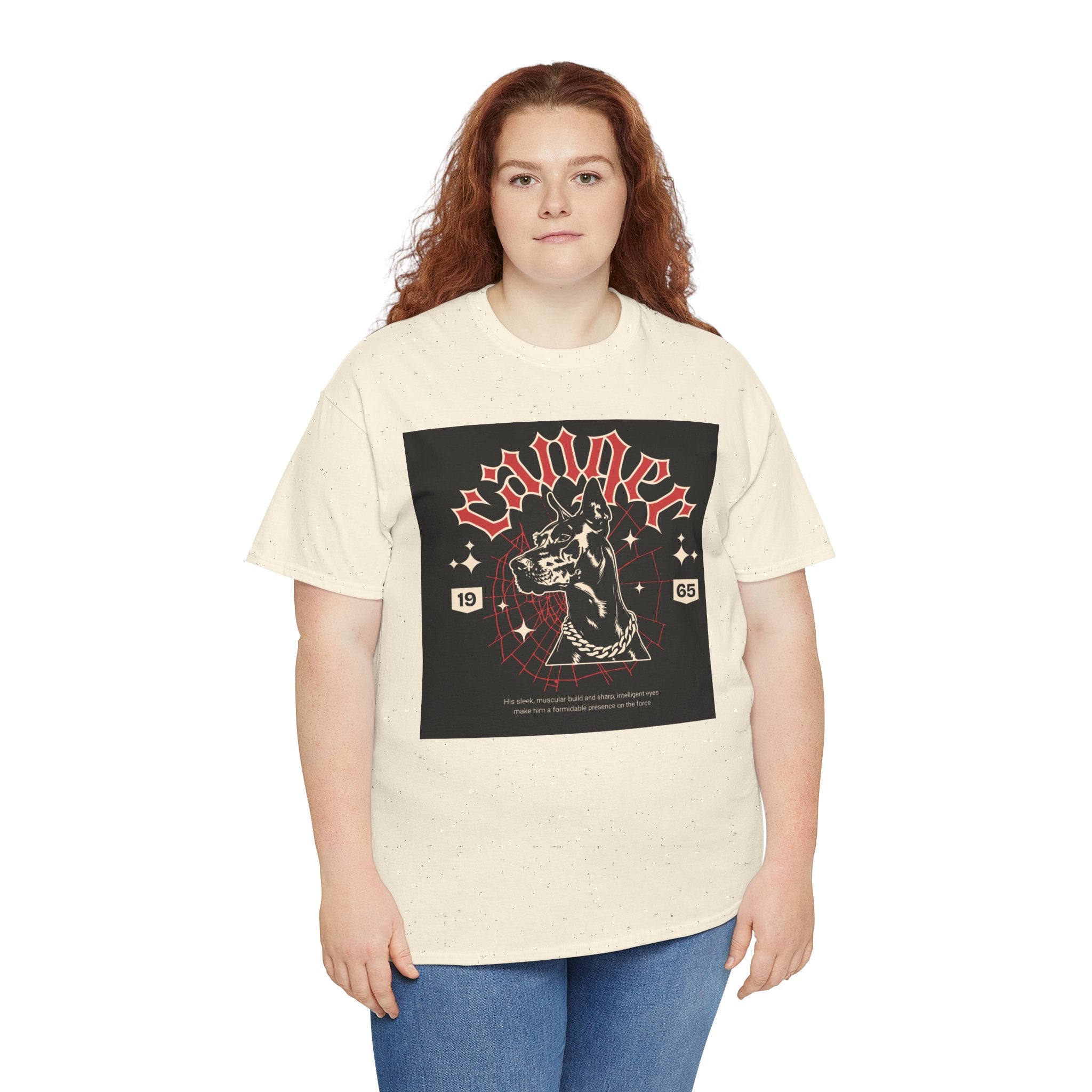 Vintage Gothic Cat Tee — 'Witchery' Retro Occult Graphic T-Shirt