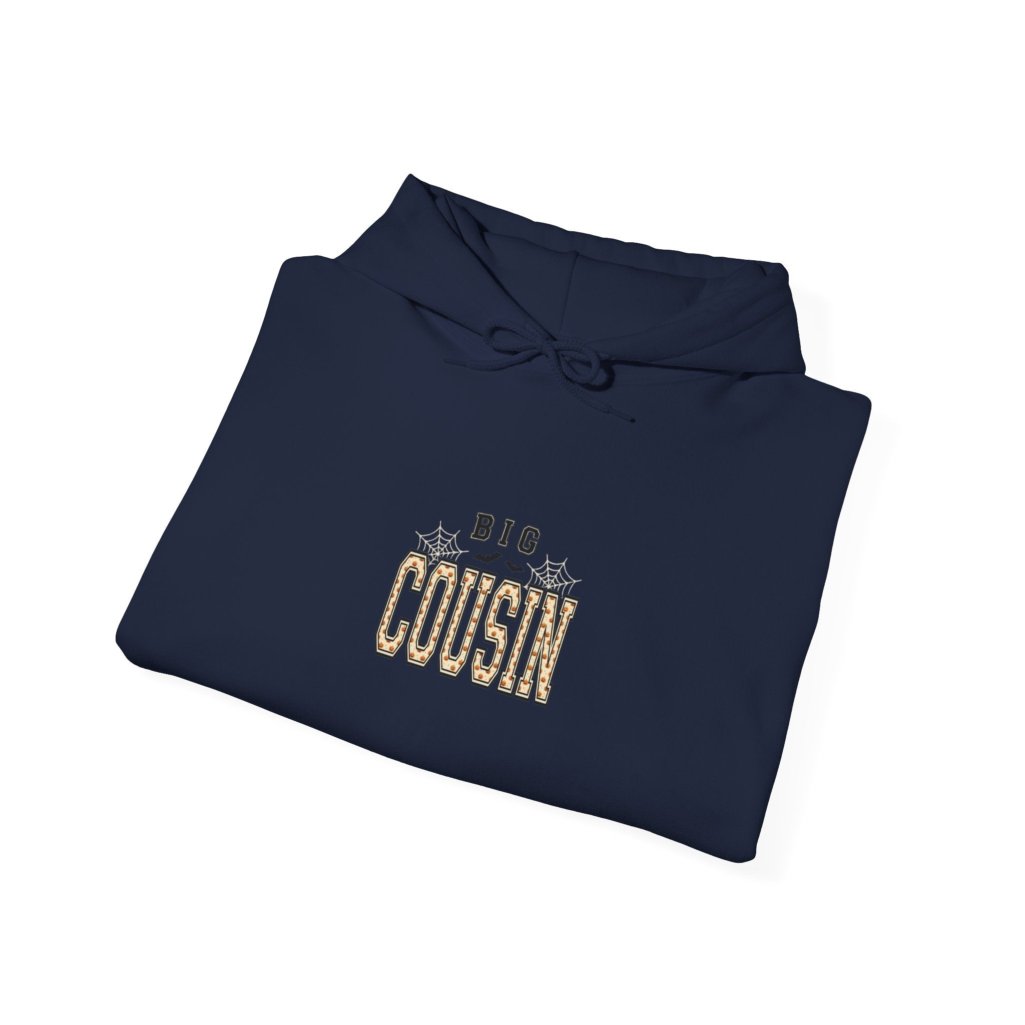 Big Cousin Hoodie | Halloween Family Shirts, Matching Spooky Lettering