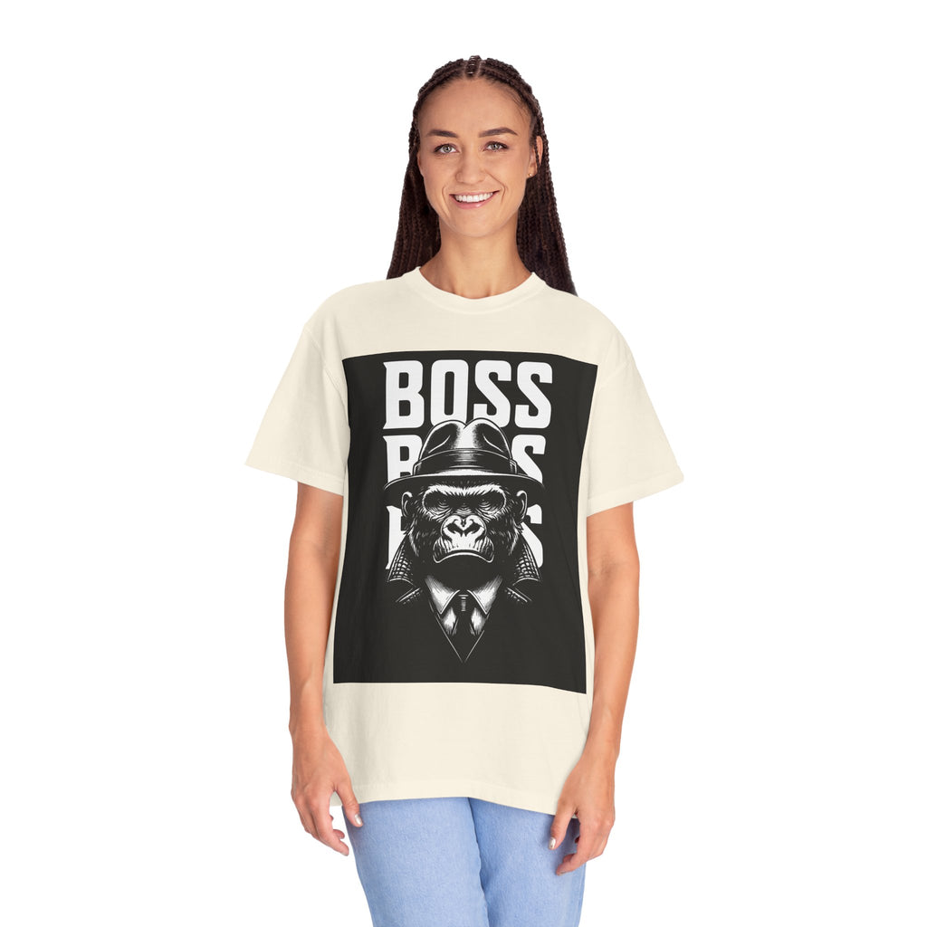 Boss Ape T-Shirt — Graphic "BOSS" Monkey Suit Tee