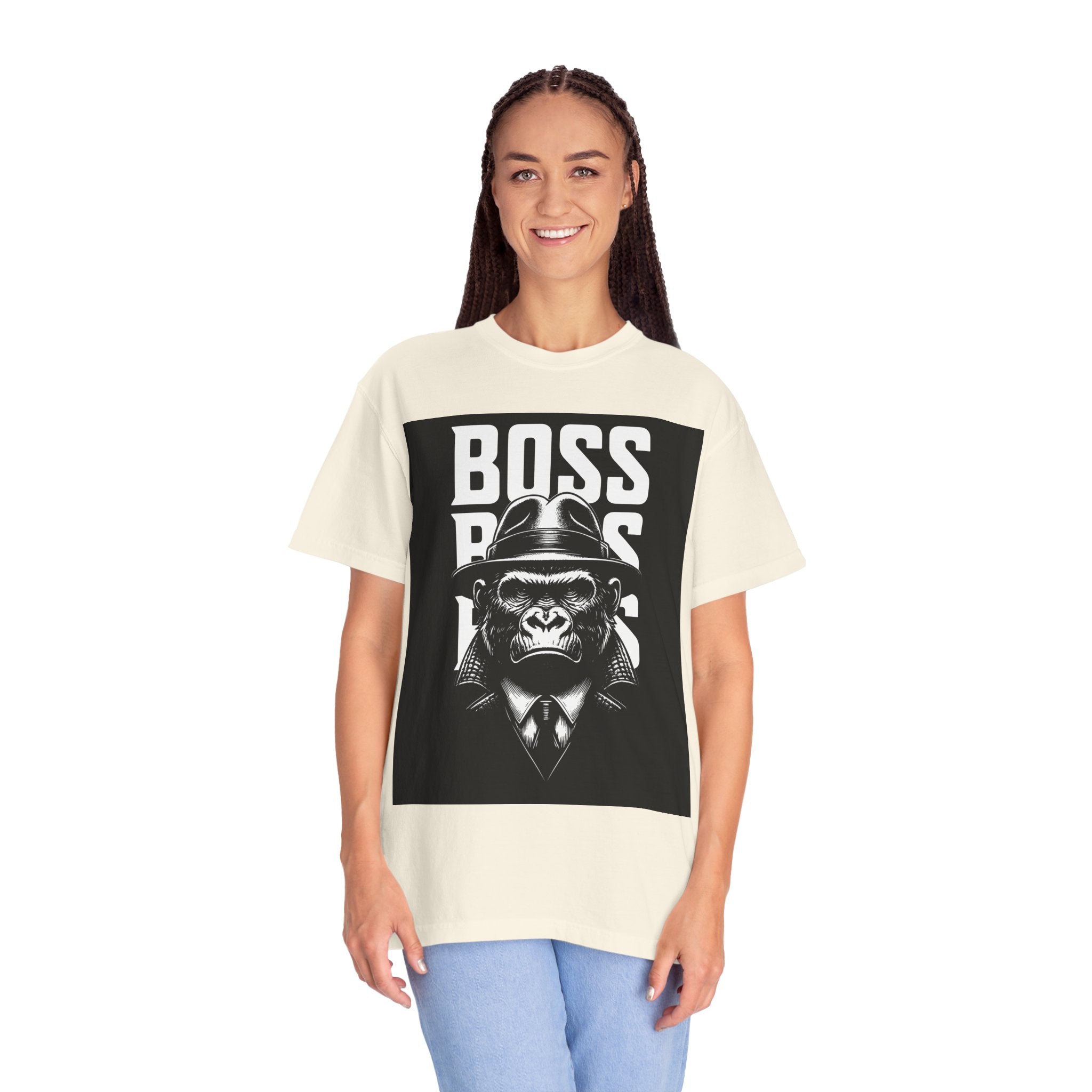 Boss Ape T-Shirt — Graphic "BOSS" Monkey Suit Tee