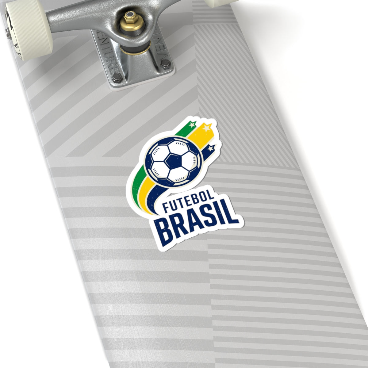 Futebol Brasil Sticker | Soccer Brazil Flag Colors, Kiss-Cut