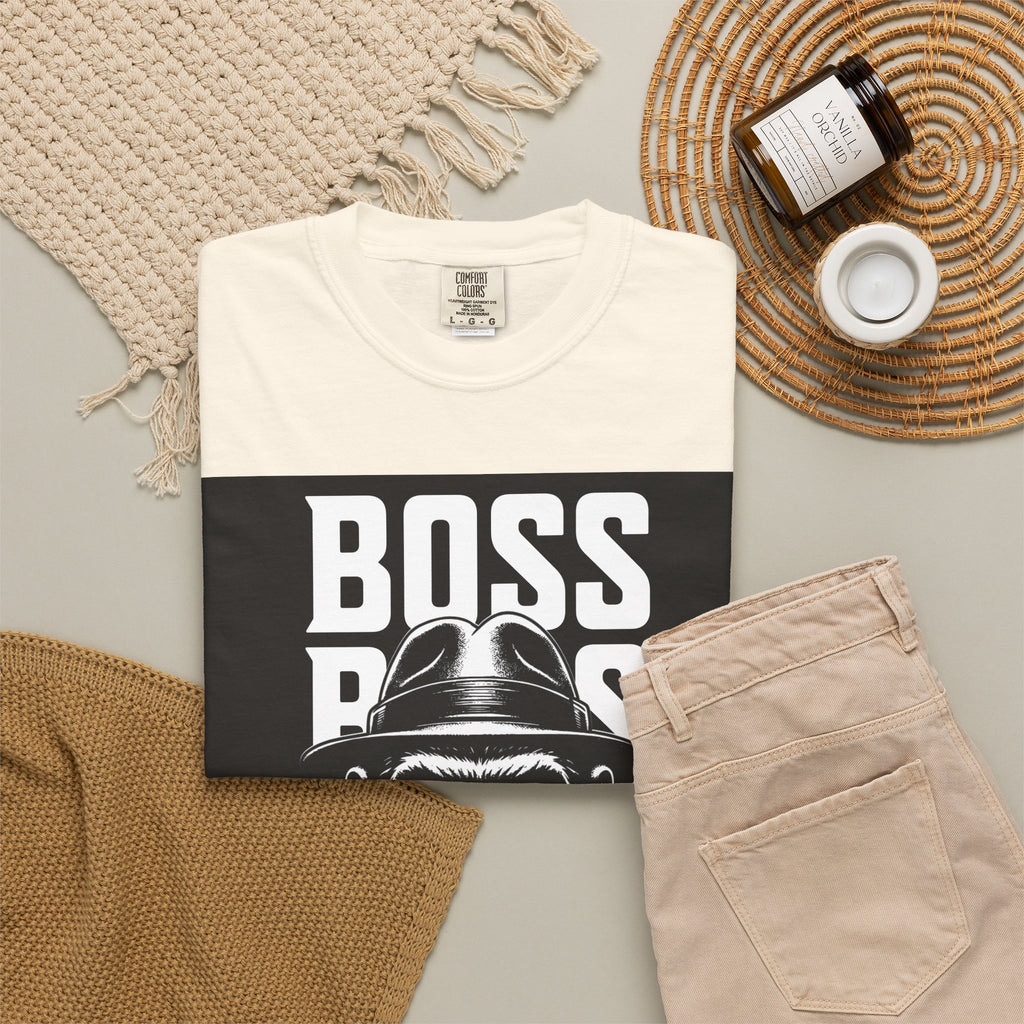 Boss Ape T-Shirt — Graphic "BOSS" Monkey Suit Tee