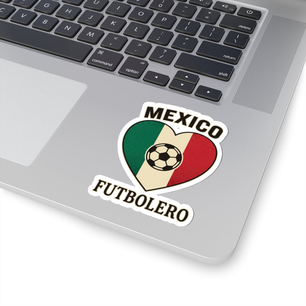 Mexico Futbolero Heart Sticker | Soccer Pride, Mexican Flag Colors