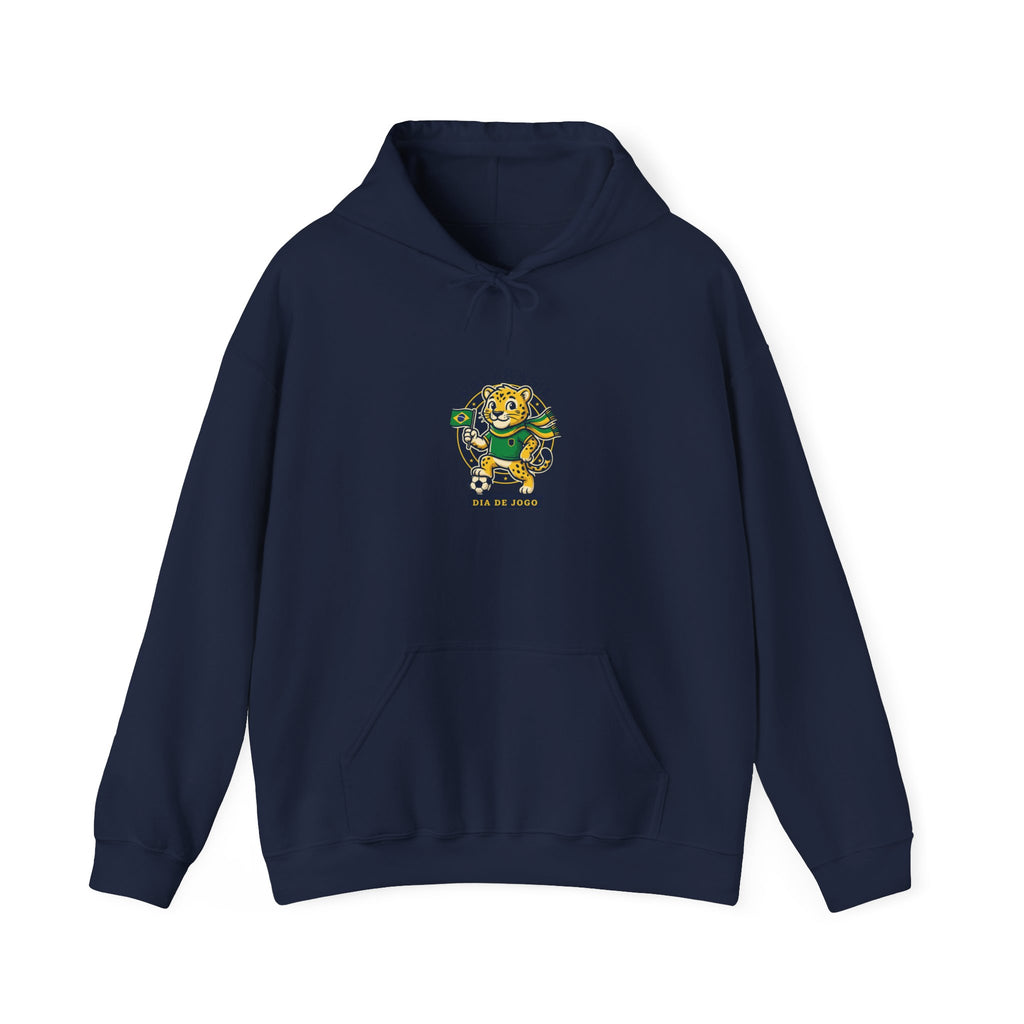 Vai Brasil Hoodie | Brazil Soccer Pride, National Flag Colors