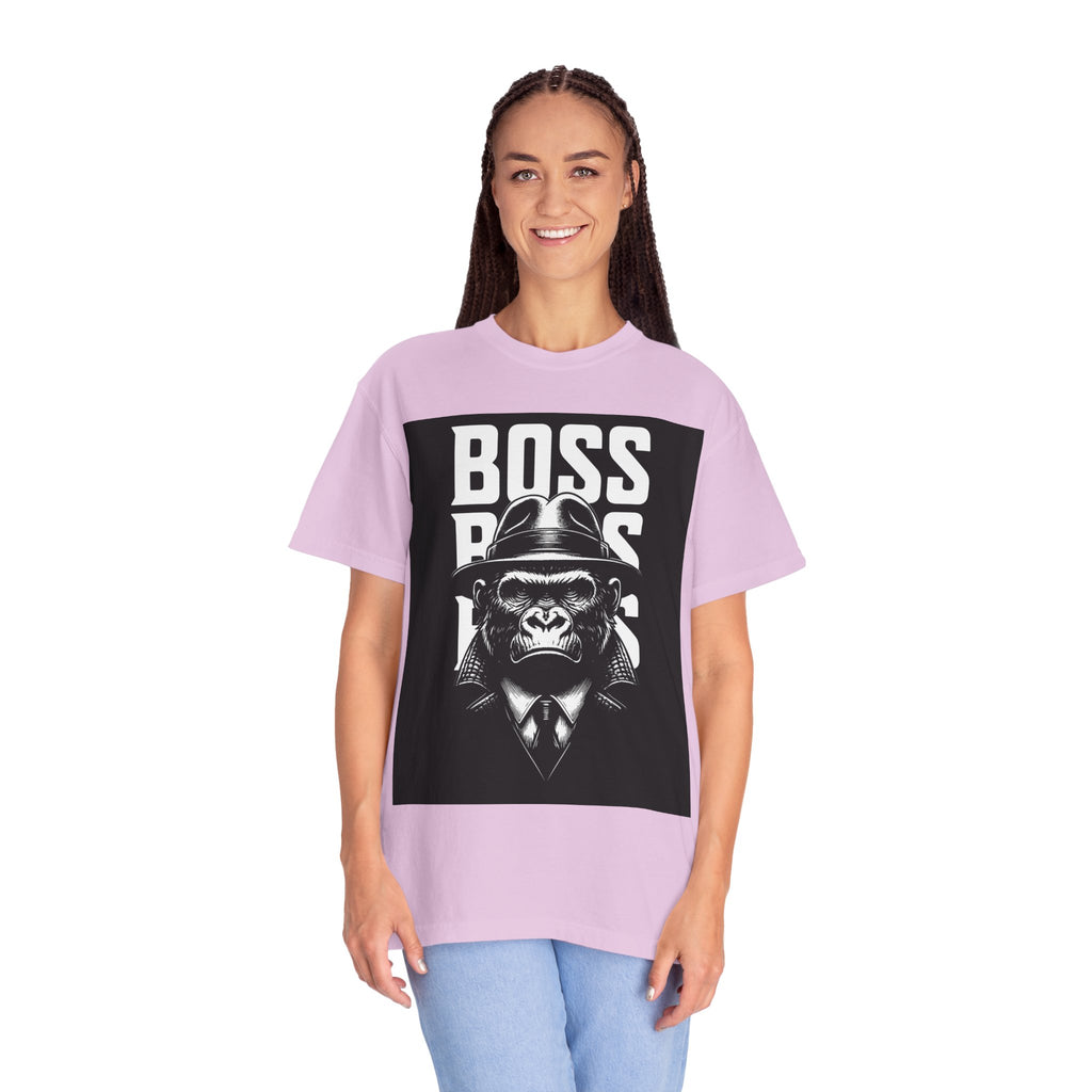 Boss Ape T-Shirt — Graphic "BOSS" Monkey Suit Tee