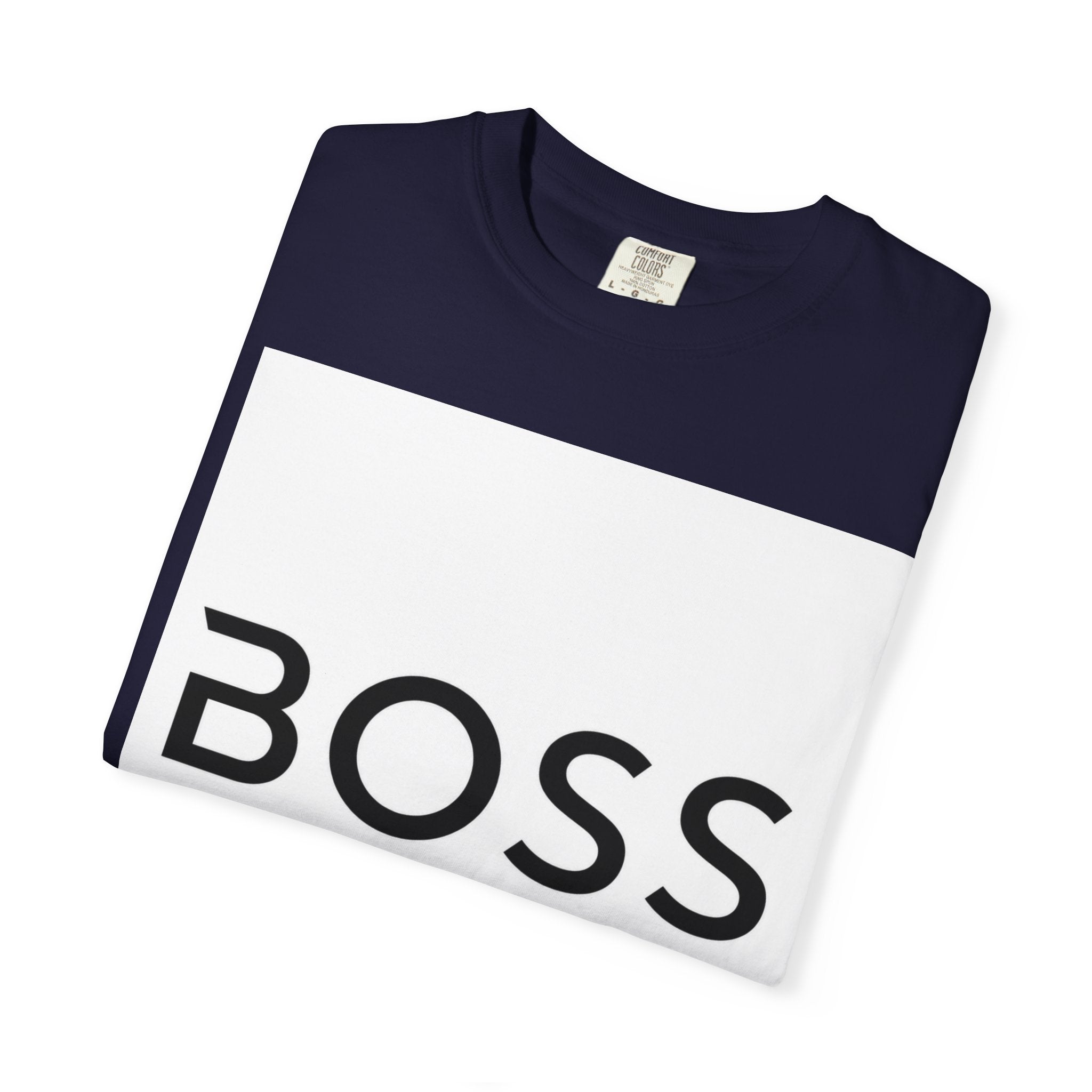 BOSS Graphic T-Shirt — Bold Minimalist Logo Tee for Confident Style