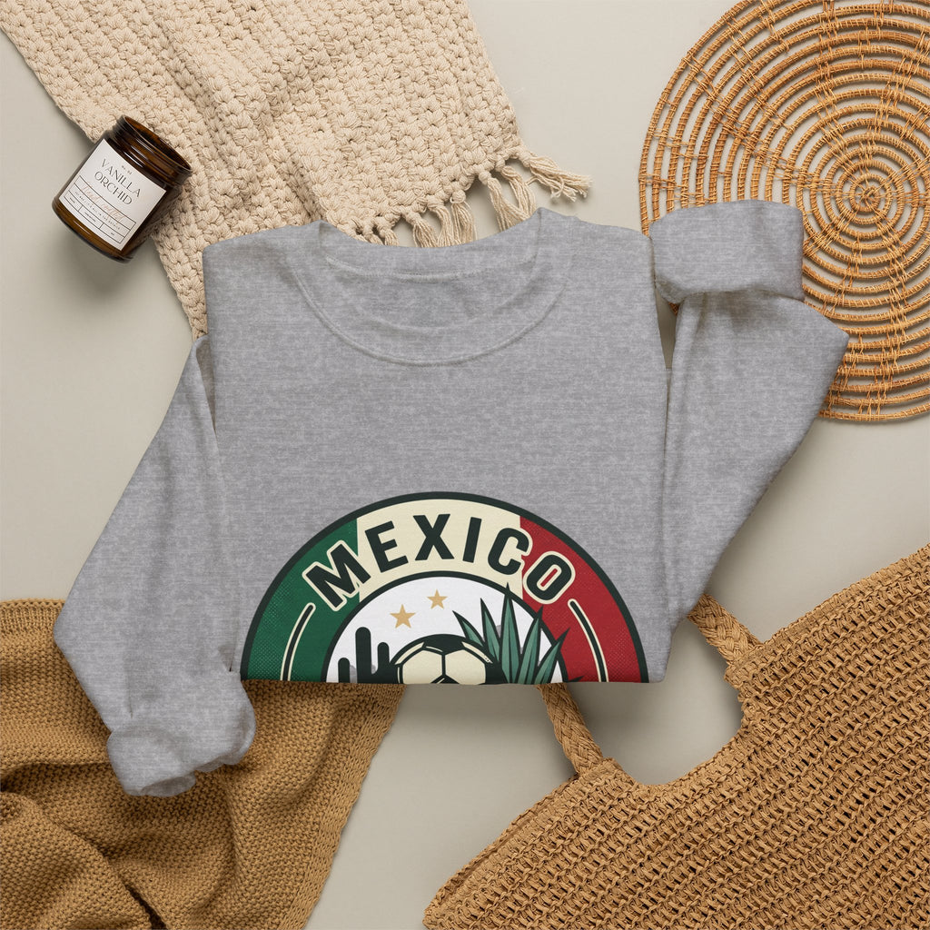 Mexico Futbol Game Day Sweatshirt | Mexico Soccer Pride, National Colors