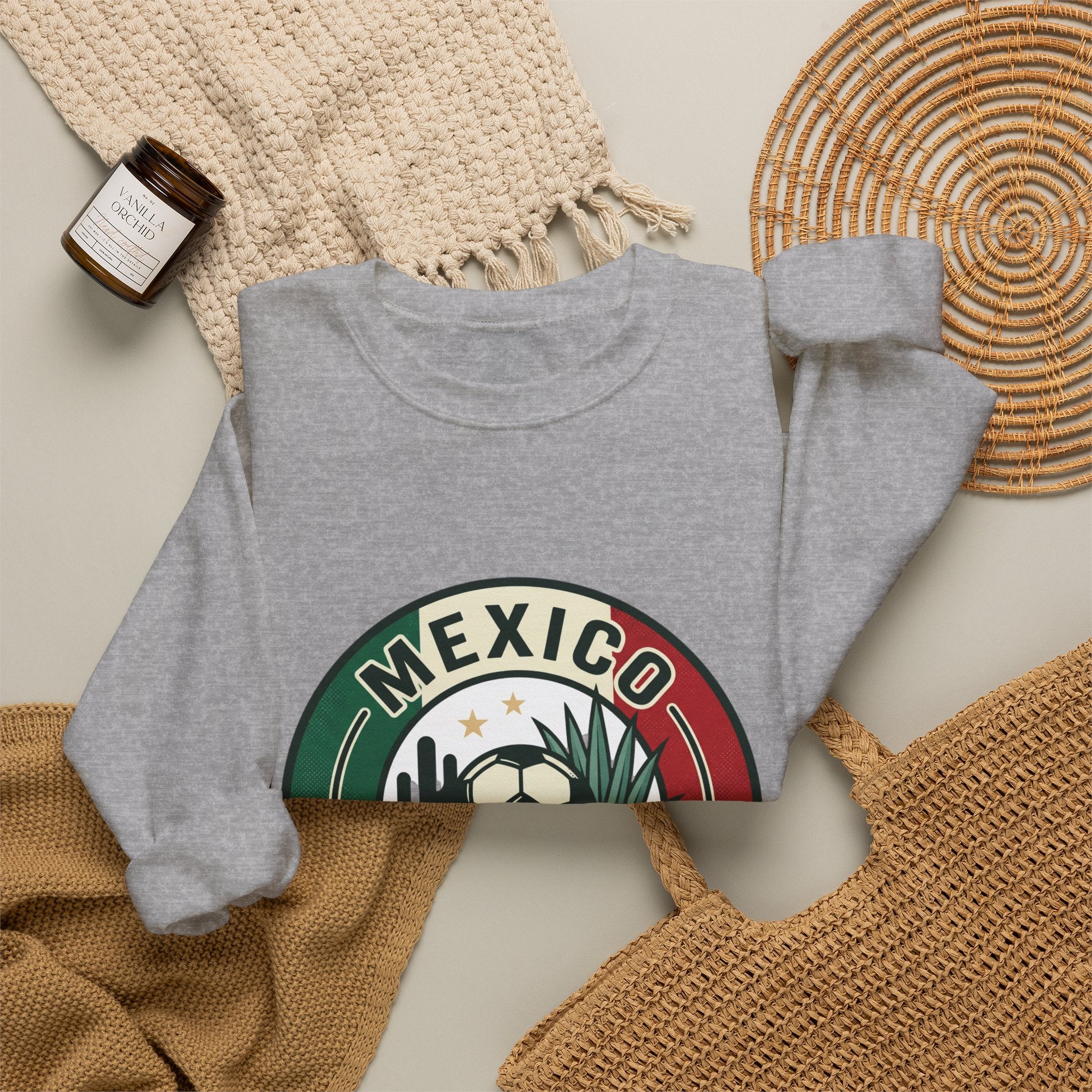 Mexico Futbol Game Day Sweatshirt | Mexico Soccer Pride, National Colors