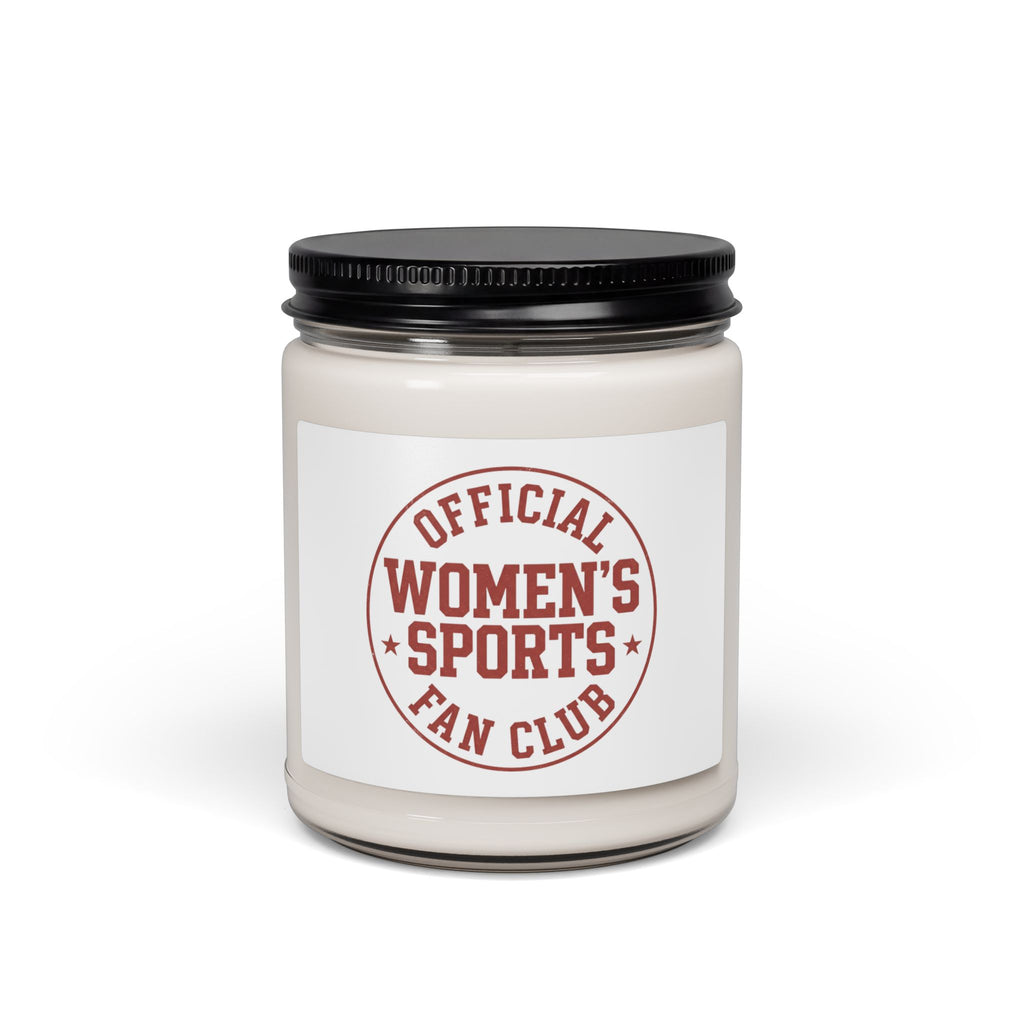 Women's Sports Fan Club Candle, Soy Jar Candle | Women's Sports Fandom