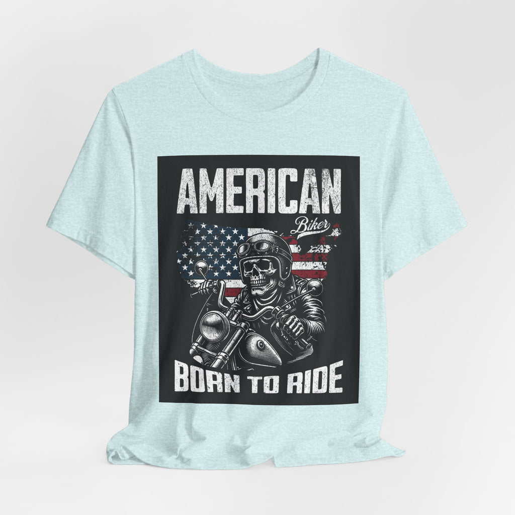 Born to Ride American Biker T-Shirt