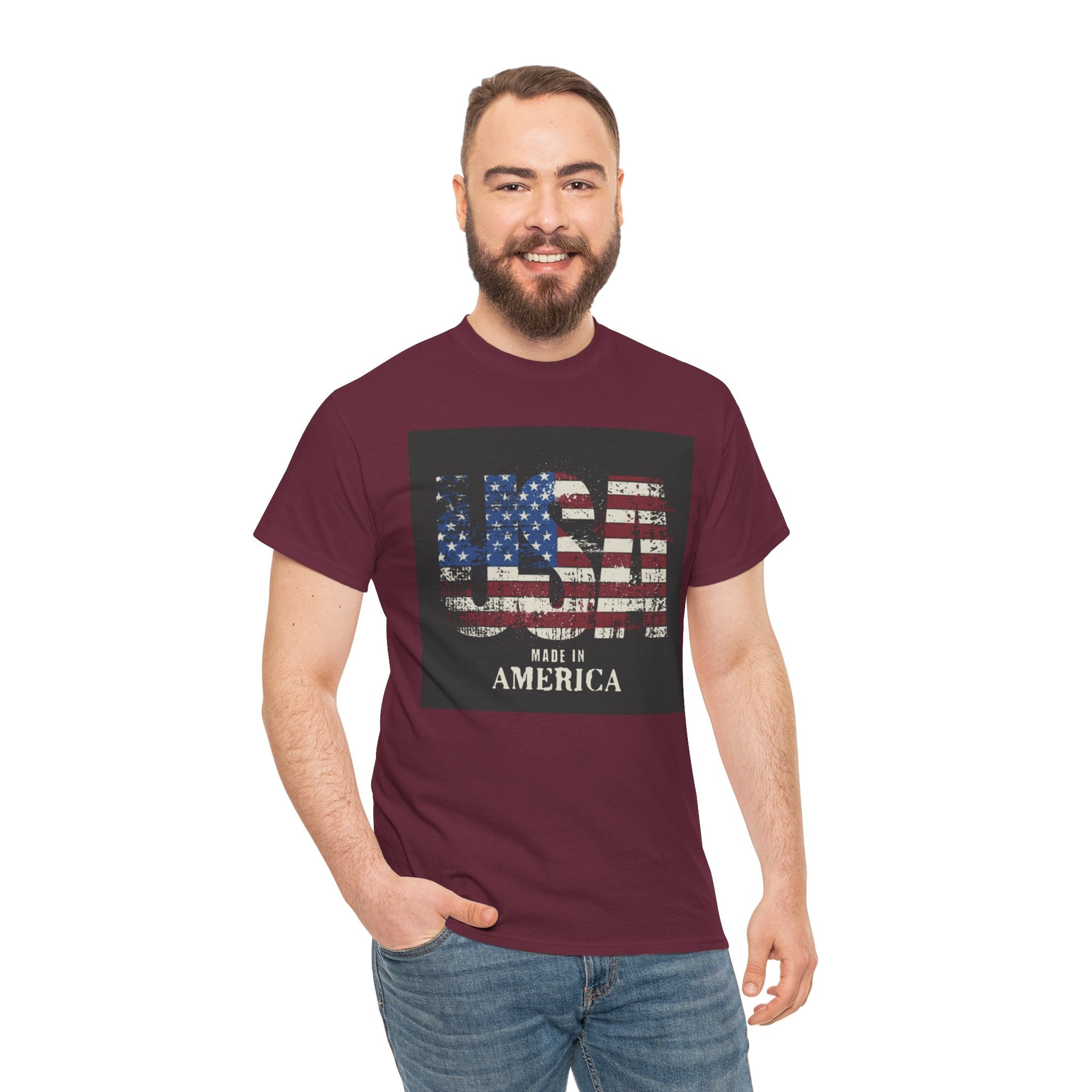 USA Flag 'Made in America' T-Shirt