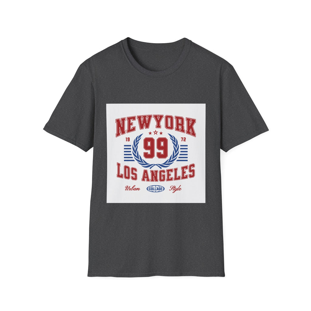 New York 99 Vintage Sports Tee — Collegiate Graphic T-Shirt