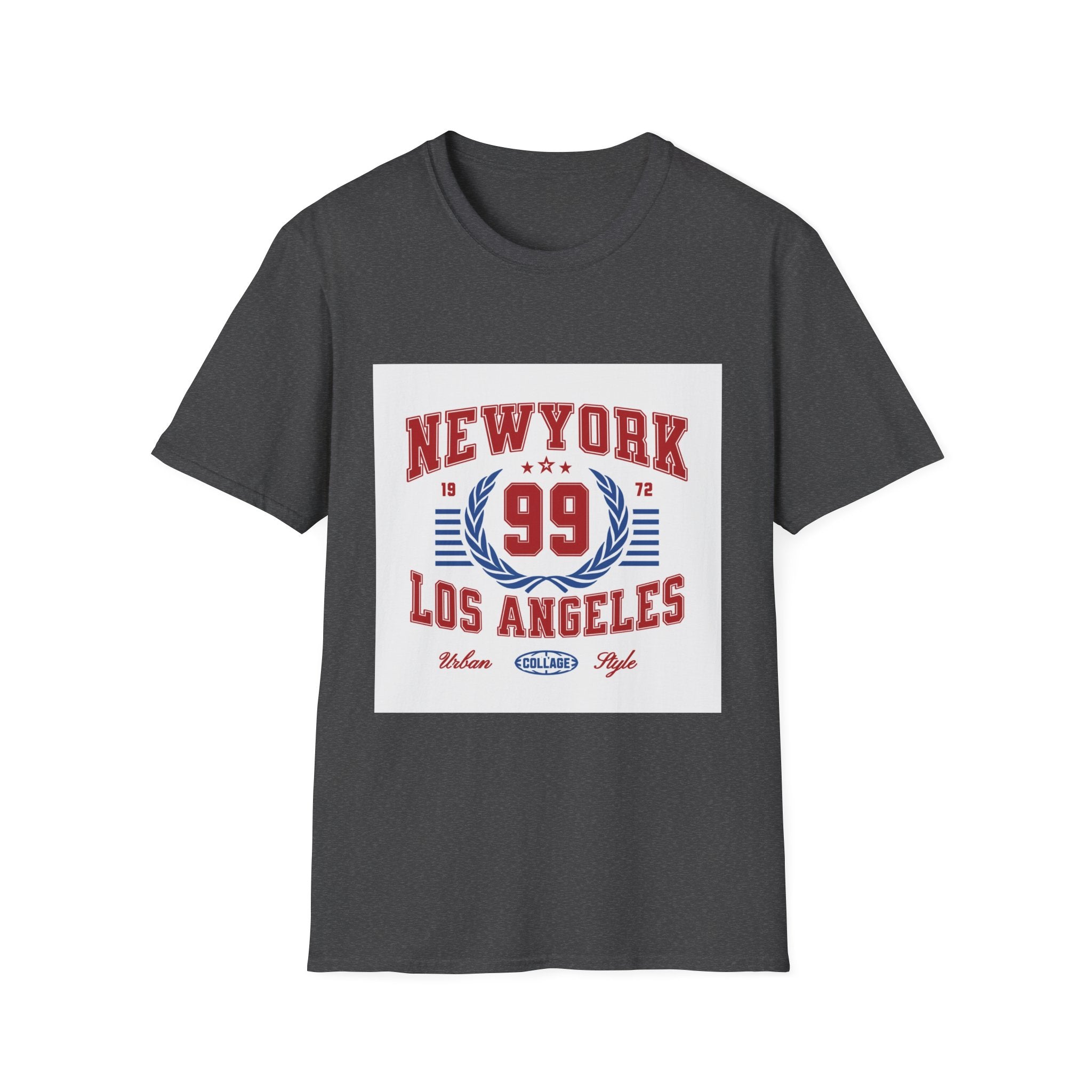 New York 99 Vintage Sports Tee — Collegiate Graphic T-Shirt