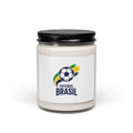 Brasil Futebol Soccer Candle | Country Pride, Brazilian Flag Colors