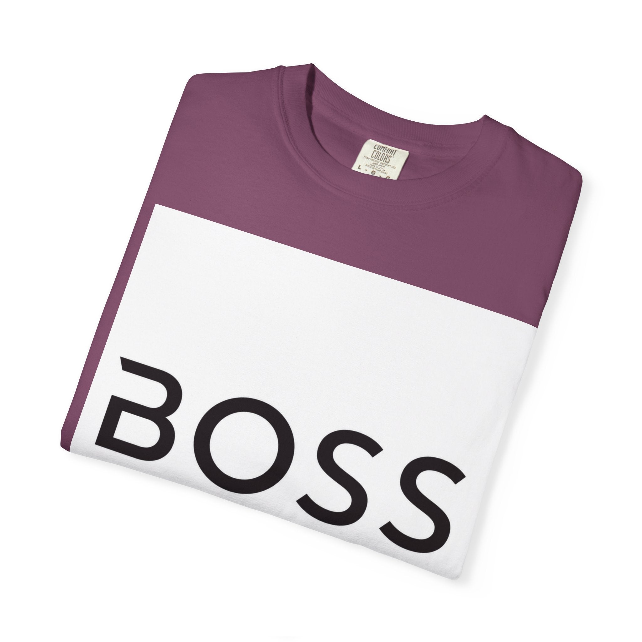 BOSS Graphic T-Shirt — Bold Minimalist Logo Tee for Confident Style